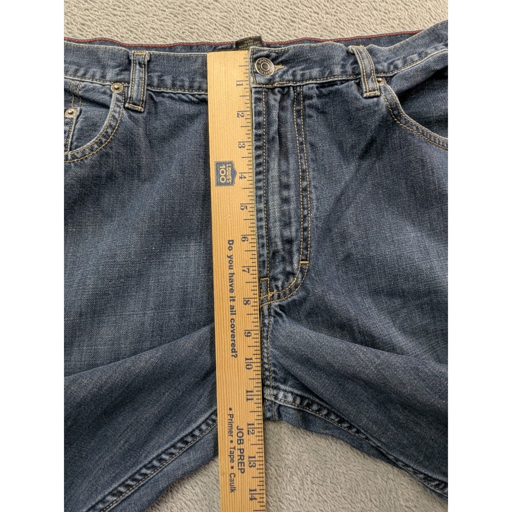 Banana Republic Mens Straight Leg Blue Jeans 100% Cotton 35x32 Medium Wash - Picture 7 of 10